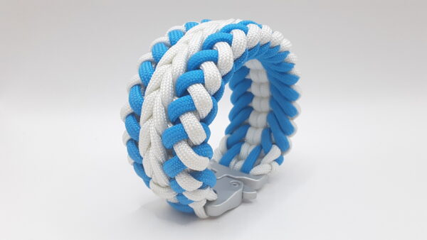 Israeli flag colors 550 Paracord Bracelet