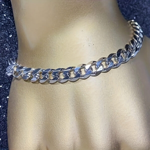 2pcs/ set Stainless Steel Men's Necklace And Bangle Set - Image 6